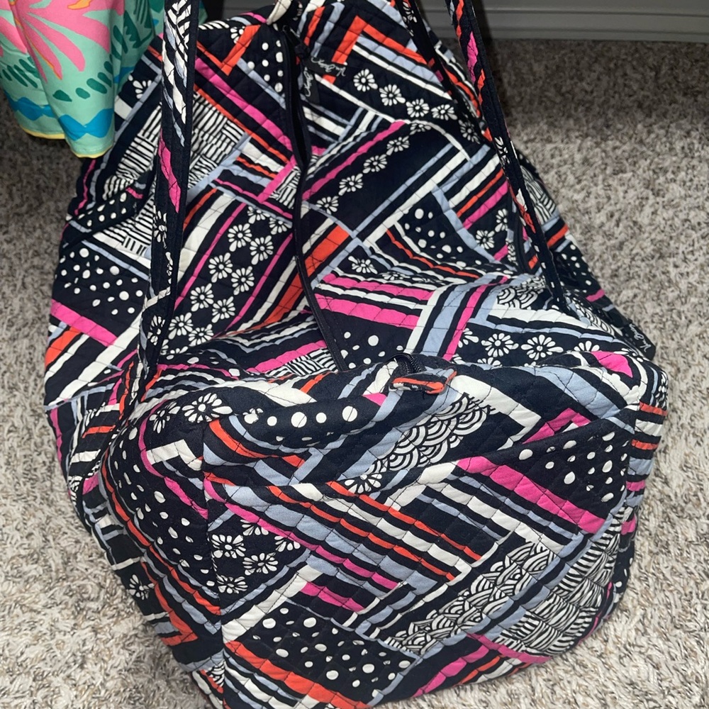 Large Vera Bradley Duffel Bag!